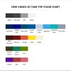 tank top color chart - Amon Amarth Shop