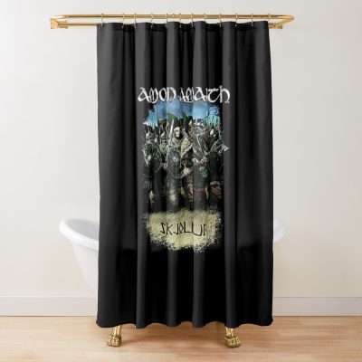 Amon Amarth Shower Curtain Official Amon Amarth Merch