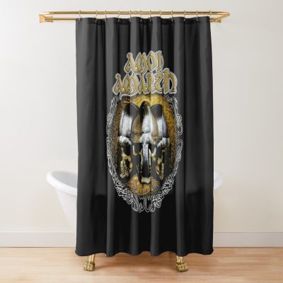 Band Amon Amarth Shower Curtain Official Amon Amarth Merch